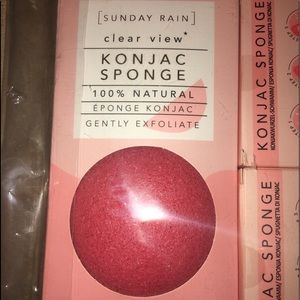 3 Sunday Rain Konjac sponges